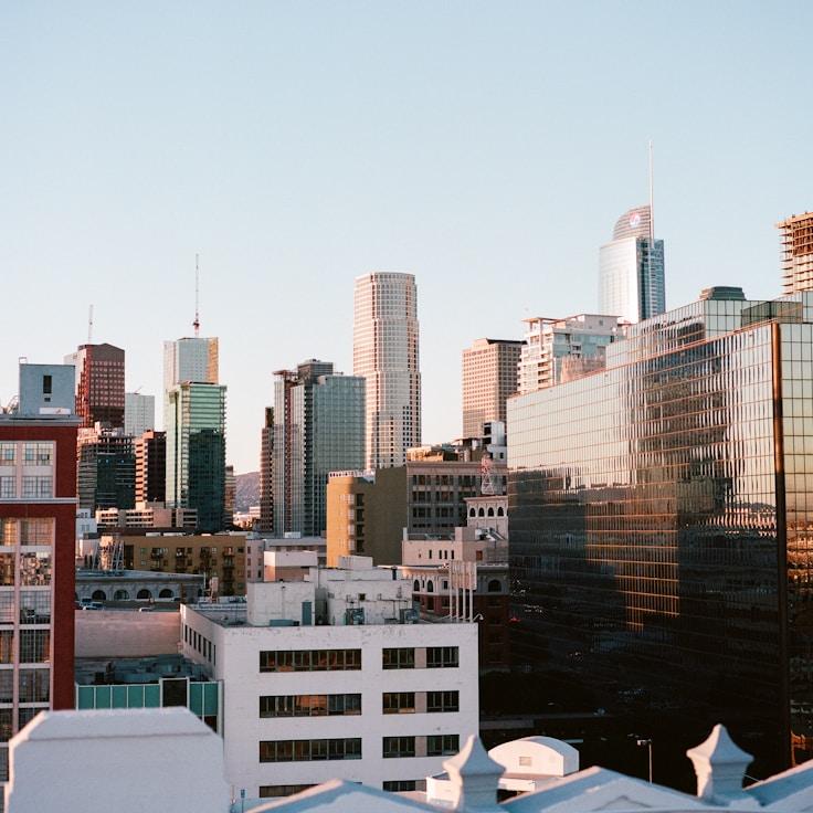 City skyline in Lisbon, Portugal
